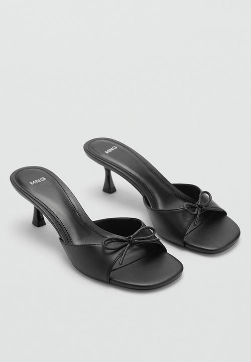 MANGO - Sarao mule heel - black