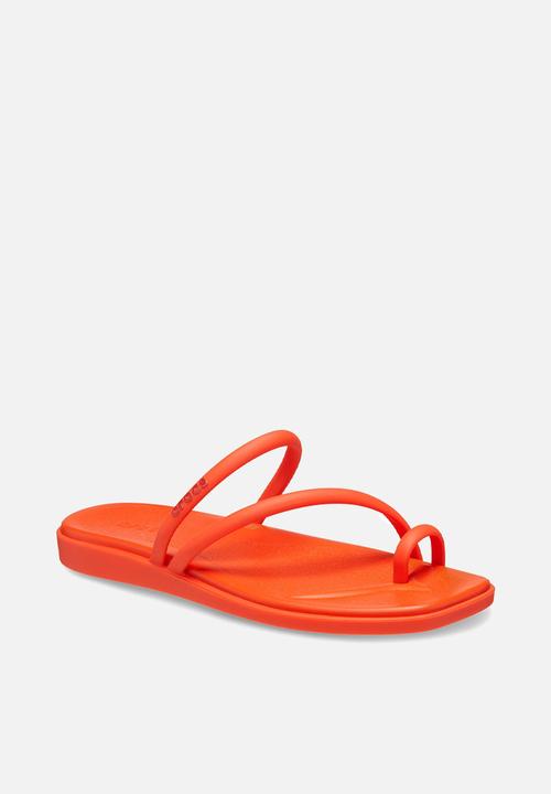 Crocs - Miami toe loop sandal - lava