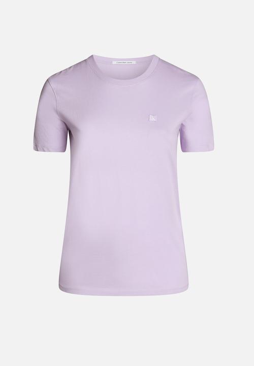 Calvin Klein - Plus ck embro badge regular tee - pastel lilac