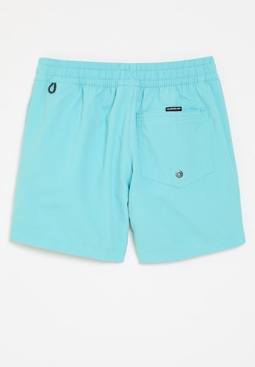 Quiksilver - Everyday solid volley yth 14 - maui blue