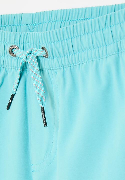 Quiksilver - Everyday solid volley yth 14 - maui blue