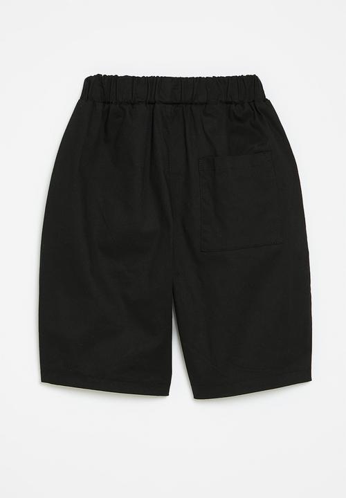 Pop Candy - Elasticated shorts - black