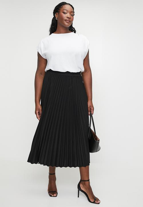 edit - Basic grown sleeve shell plus - white