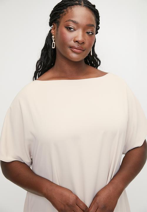 edit - Trapeze Maxi with grown on sleeve - Neutral