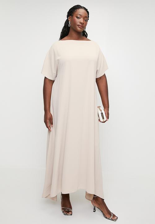 edit - Trapeze Maxi with grown on sleeve - Neutral