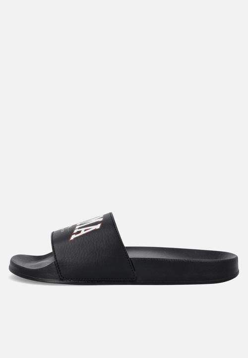 PUMA - Poolcat Sw Slide Zadp - Puma Black-Puma Red