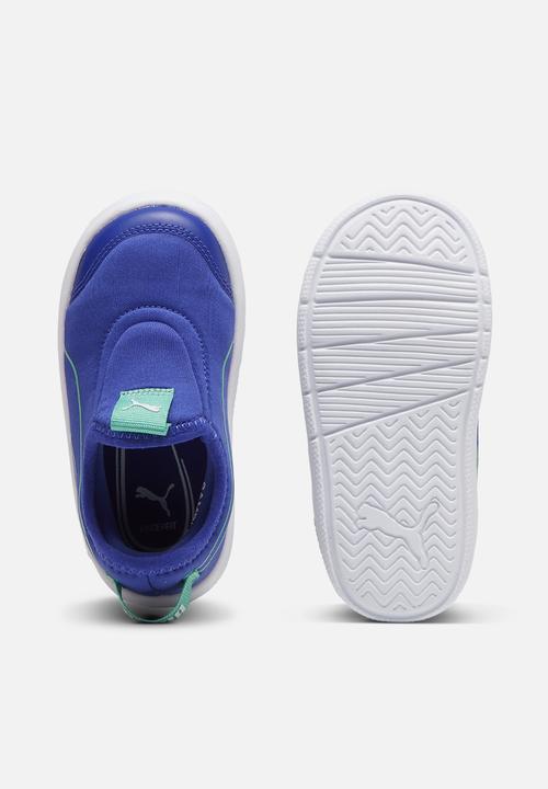 PUMA - Courtflex V3 Slip On Inf - Lapis Lazuli-Jade Frost