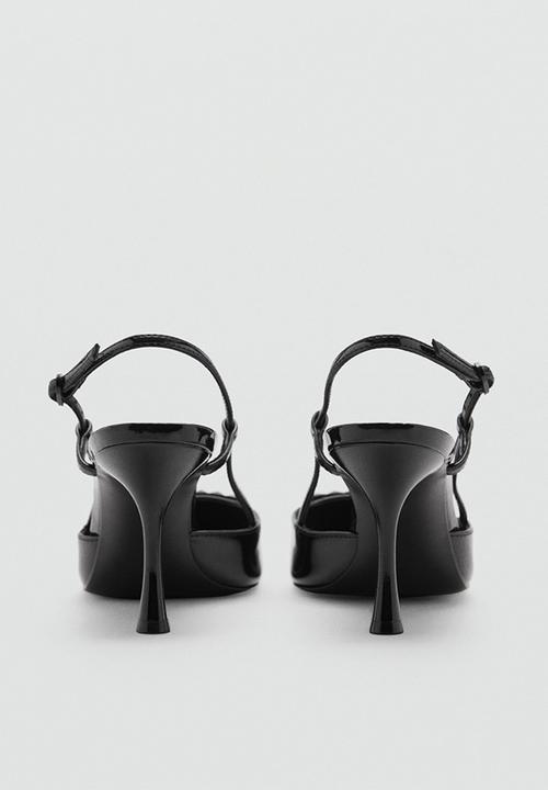 MANGO - Tona slingback heel - black