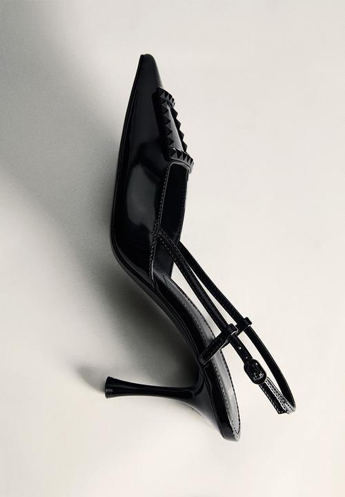 MANGO - Tona slingback heel - black