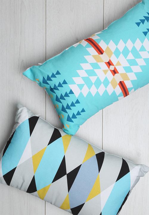 Sixth Floor - Starry printed cushion