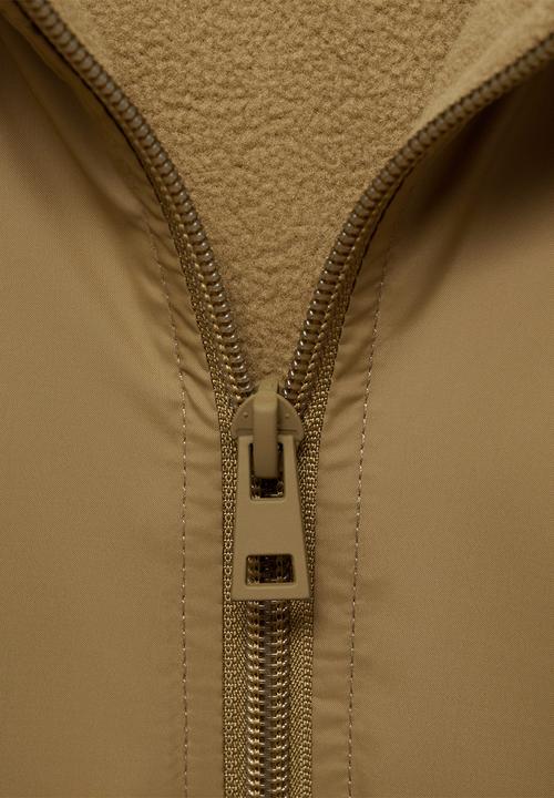 MANGO - Anorak canada - beige/khaki