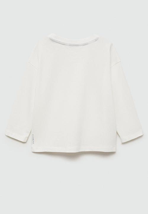 MANGO - T-shirt basicab7 - natural