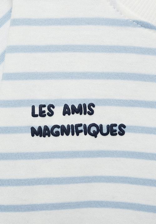 MANGO - T-shirt fromage - light/pastel blue