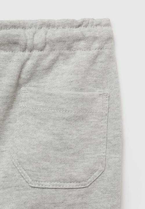 MANGO - Trousers mateo7 - medium gray