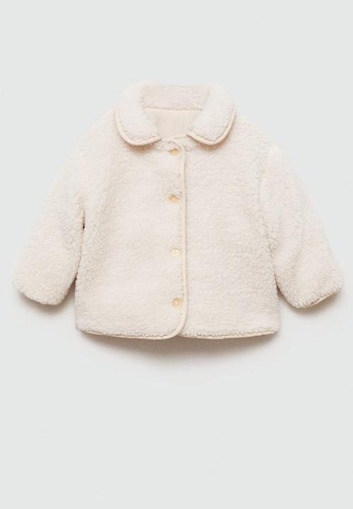 MANGO - Anorak husky - light beige