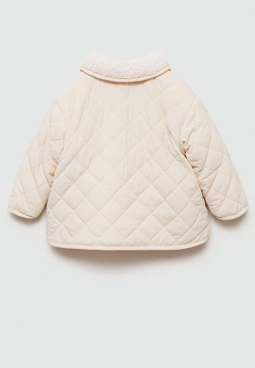 MANGO - Anorak husky - light beige