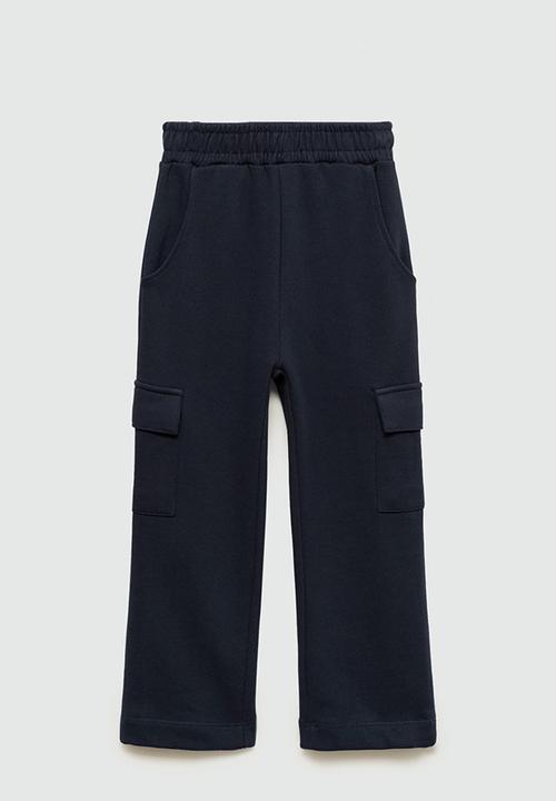 MANGO - Trousers london - navy