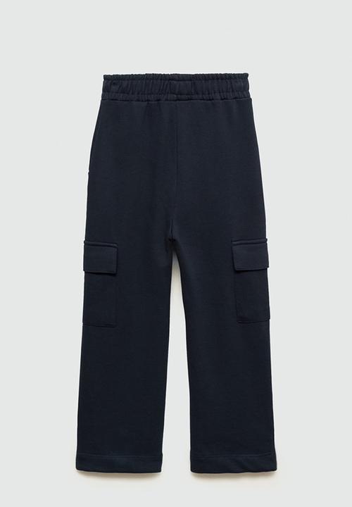 MANGO - Trousers london - navy