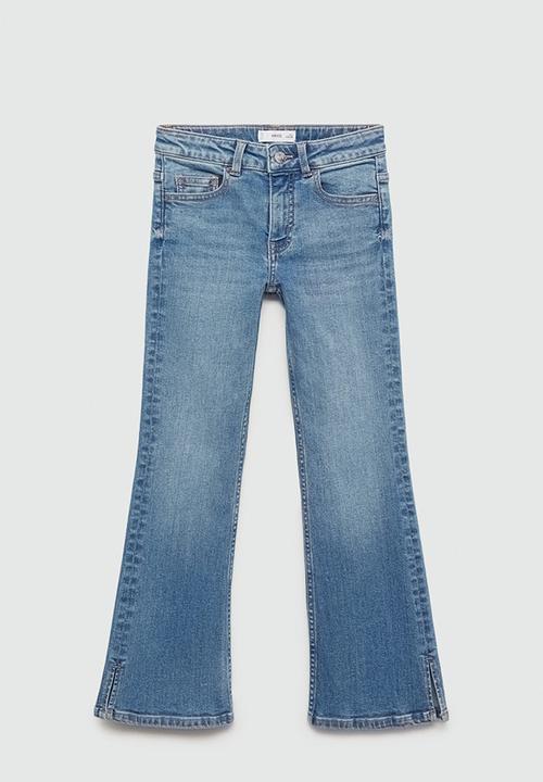 MANGO - Jeans flarexl - open blue