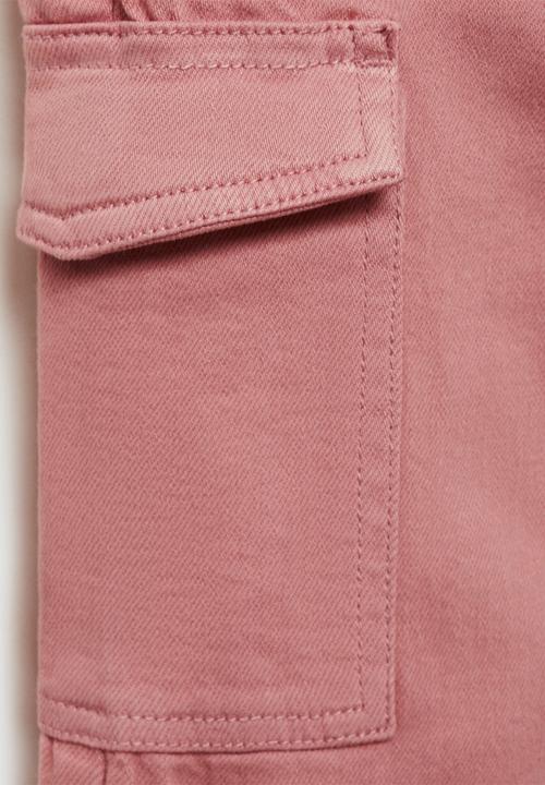 MANGO - Jeans cargo7 - pink