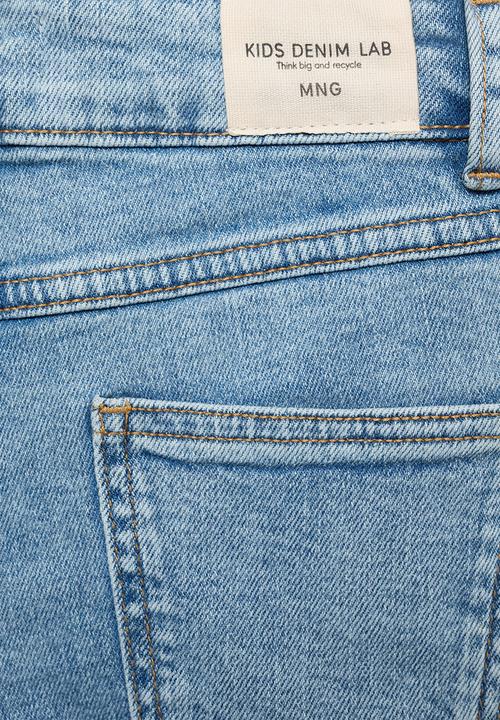 MANGO - Jeans cargo7 - open blue