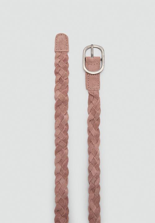MANGO - Belt pinkb - light/pastel pink
