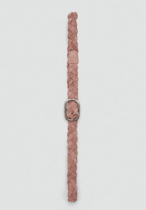 MANGO - Belt pinkb - light/pastel pink