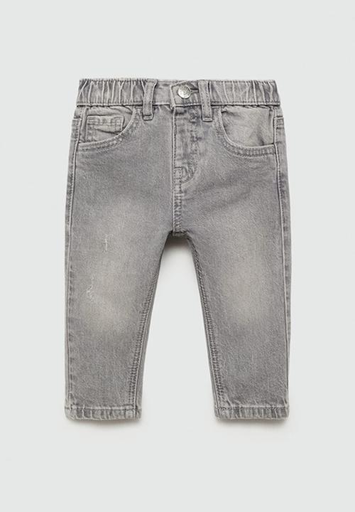 MANGO - Jeans xavin - open gray