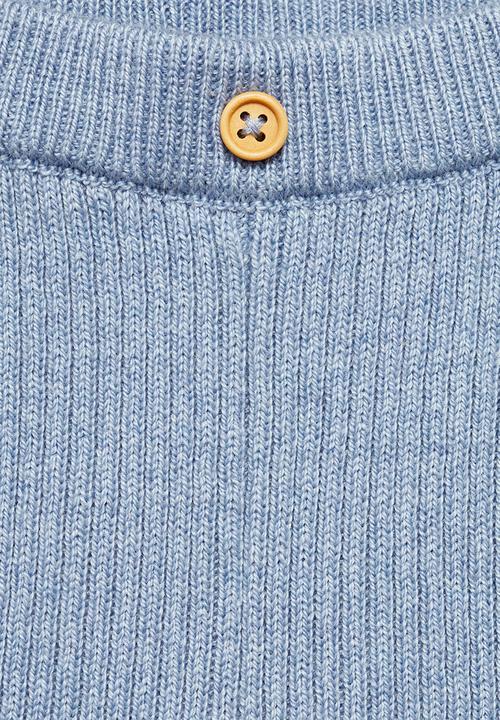 MANGO - Leggings lea - medium blue