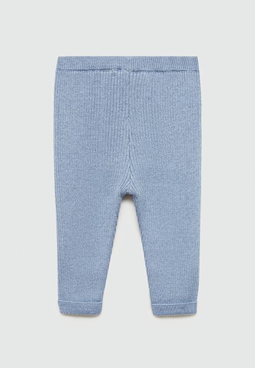 MANGO - Leggings lea - medium blue