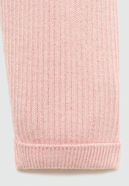 MANGO - Leggings lea - pink