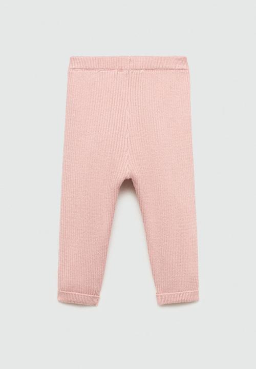 MANGO - Leggings lea - pink