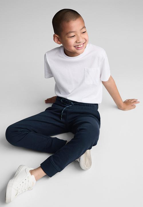 MANGO - Trousers francia - navy