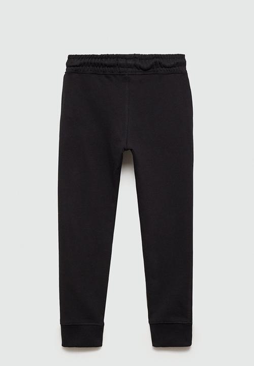 MANGO - Trousers francia - black