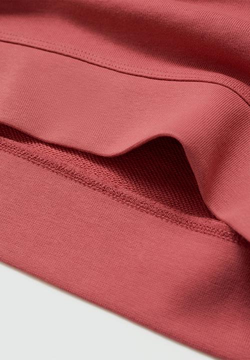 MANGO - Sweatshirt tazlt - red