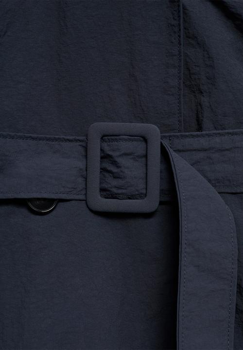 MANGO - Trench coat gabriela - navy
