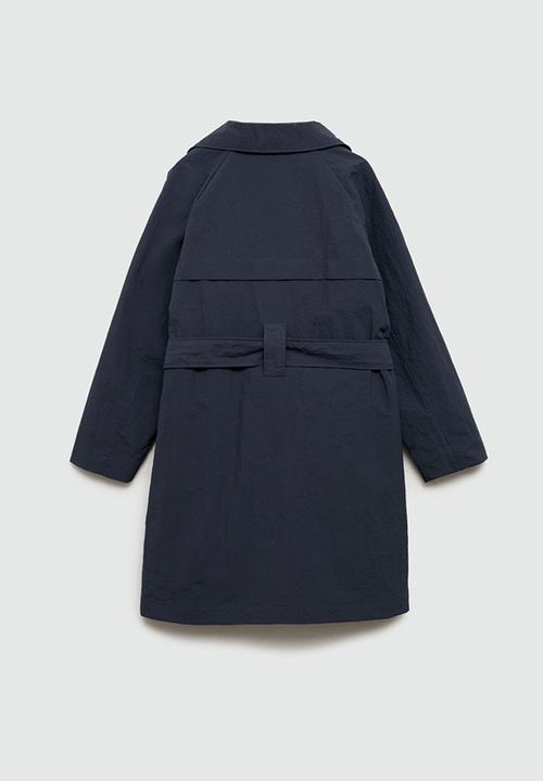 MANGO - Trench coat gabriela - navy