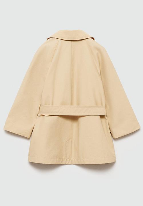 MANGO - Trench coat gisele - light pastel brown