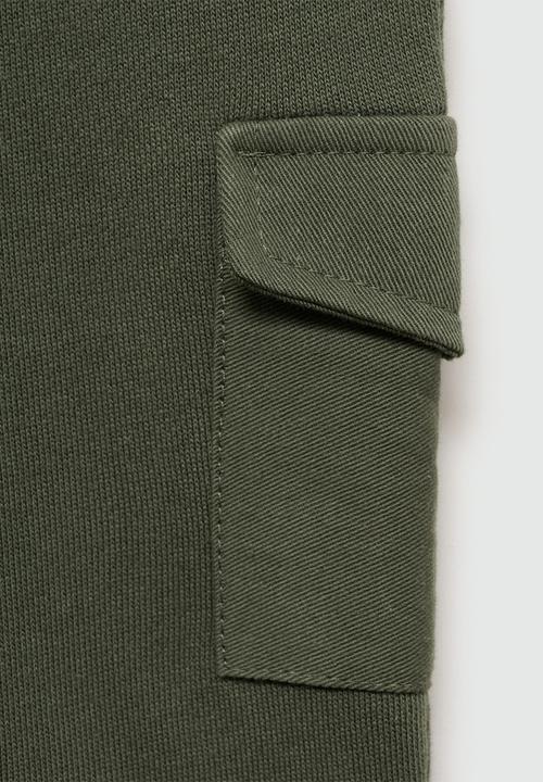 MANGO - Trousers cargob7 - beige & khaki