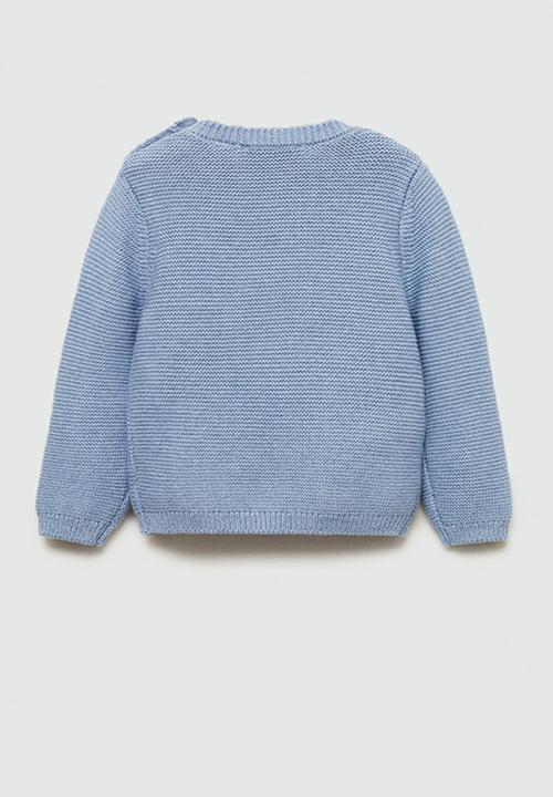 MANGO - Sweater enzo - medium blue