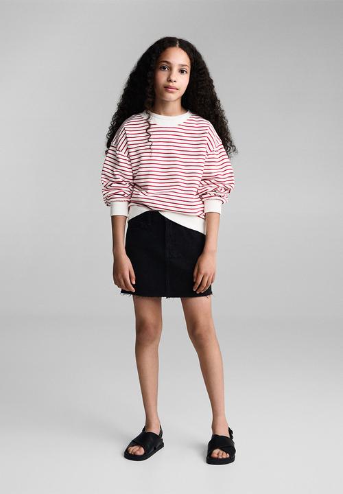 MANGO - Skirt stella - open gray