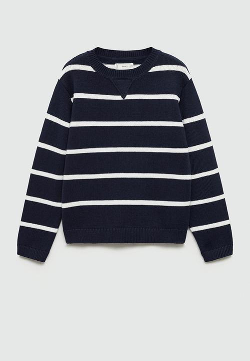 MANGO - Sweater marino - navy