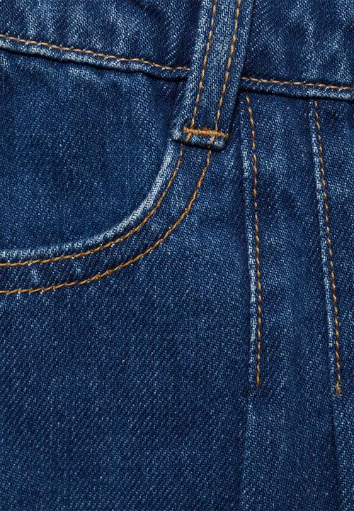 MANGO - Skirt paola - open blue