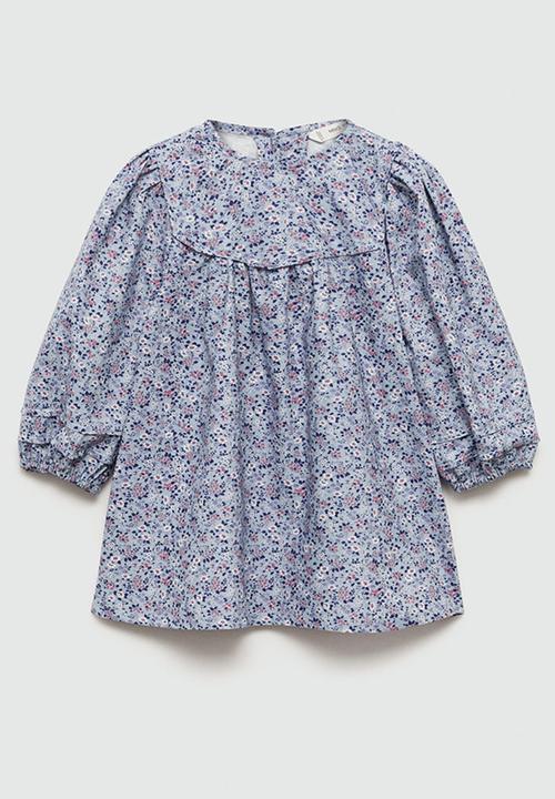 MANGO - Dress versalle - medium blue