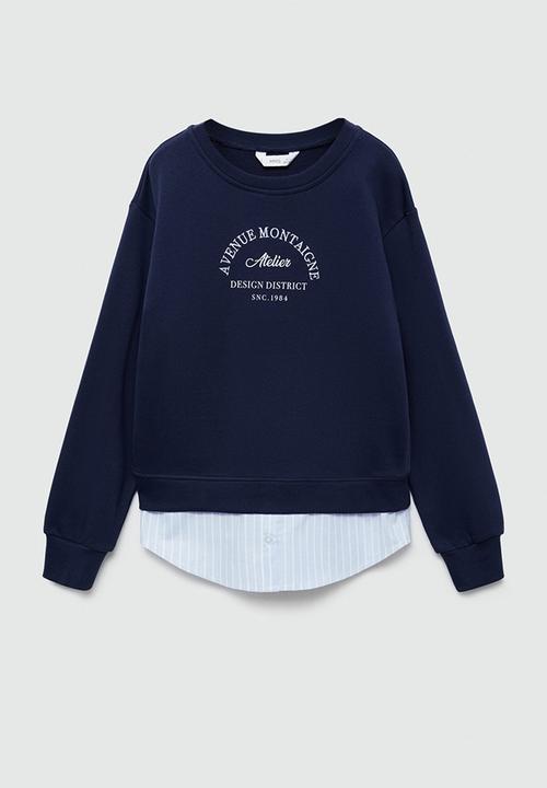 MANGO - Dress emily - navy