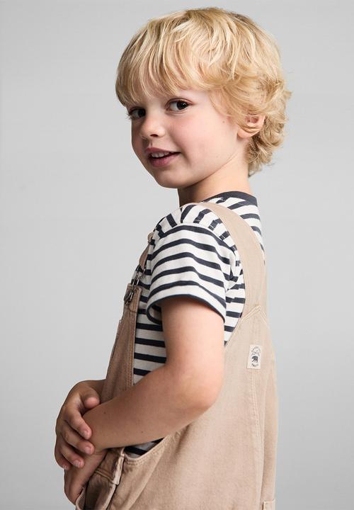 MANGO - Dungarees delos - medium brown