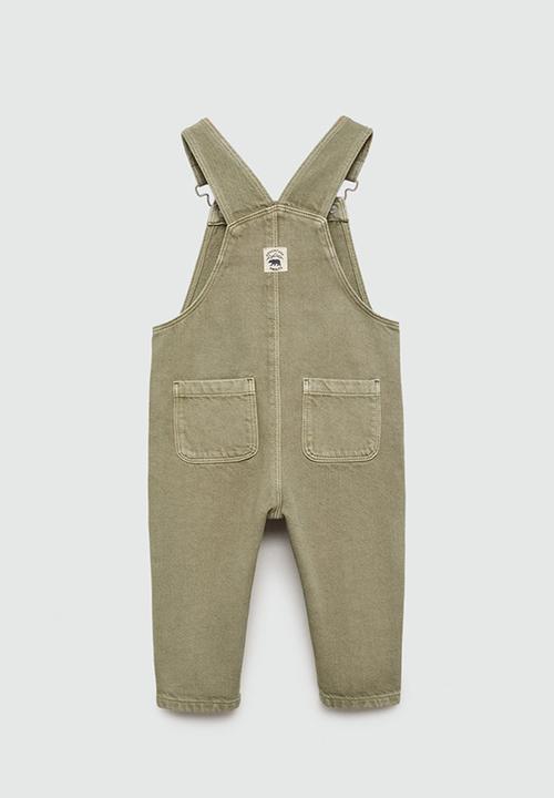 MANGO - Dungarees delos - beige/khaki