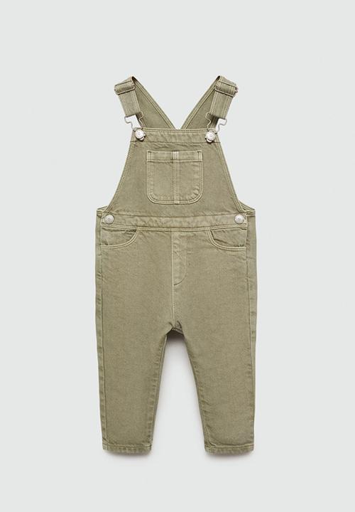 MANGO - Dungarees delos - beige/khaki
