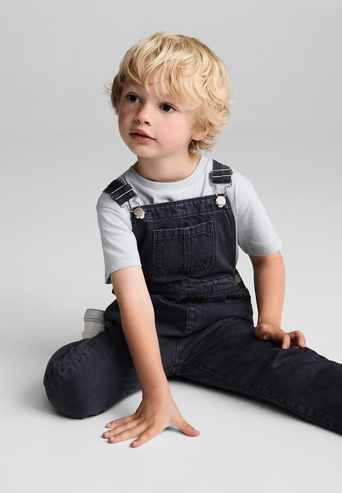 MANGO - Dungarees delos - navy