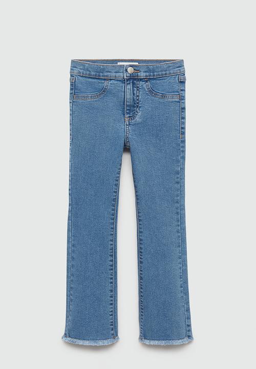 MANGO - Jeans trumpet7 - open blue